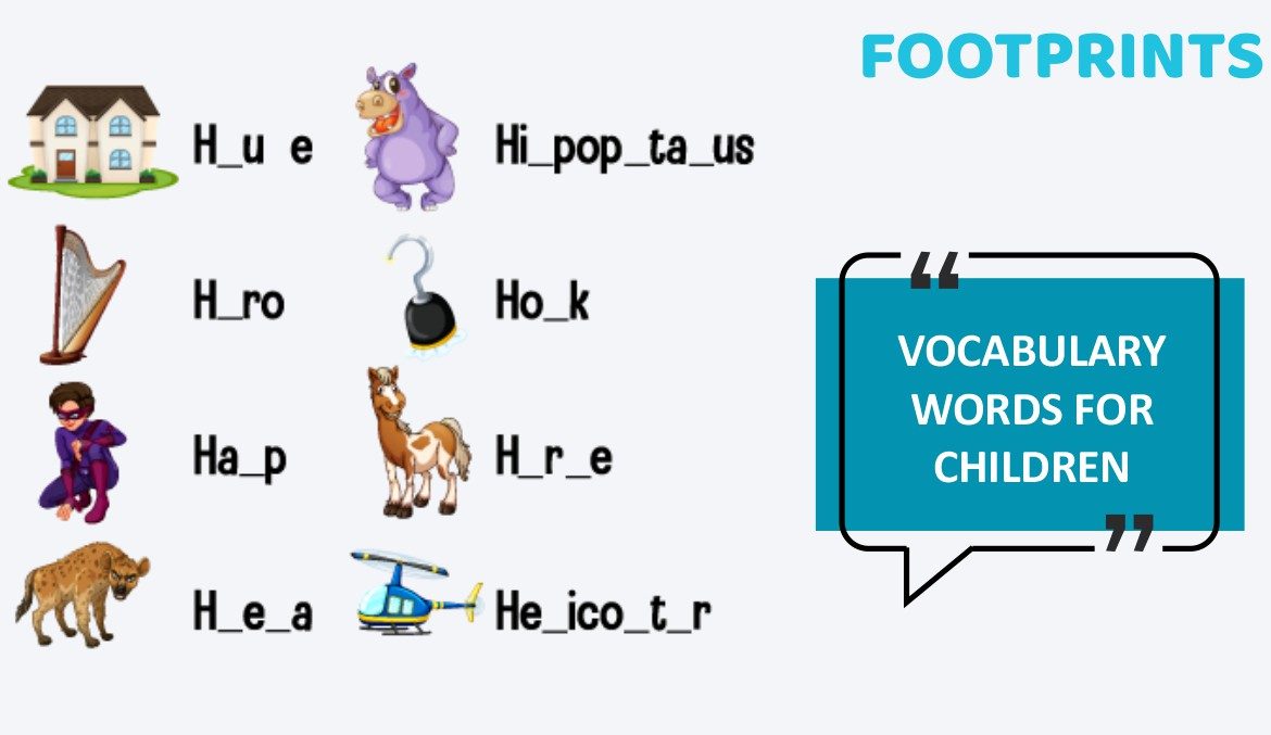 Vocabulary Words For Children