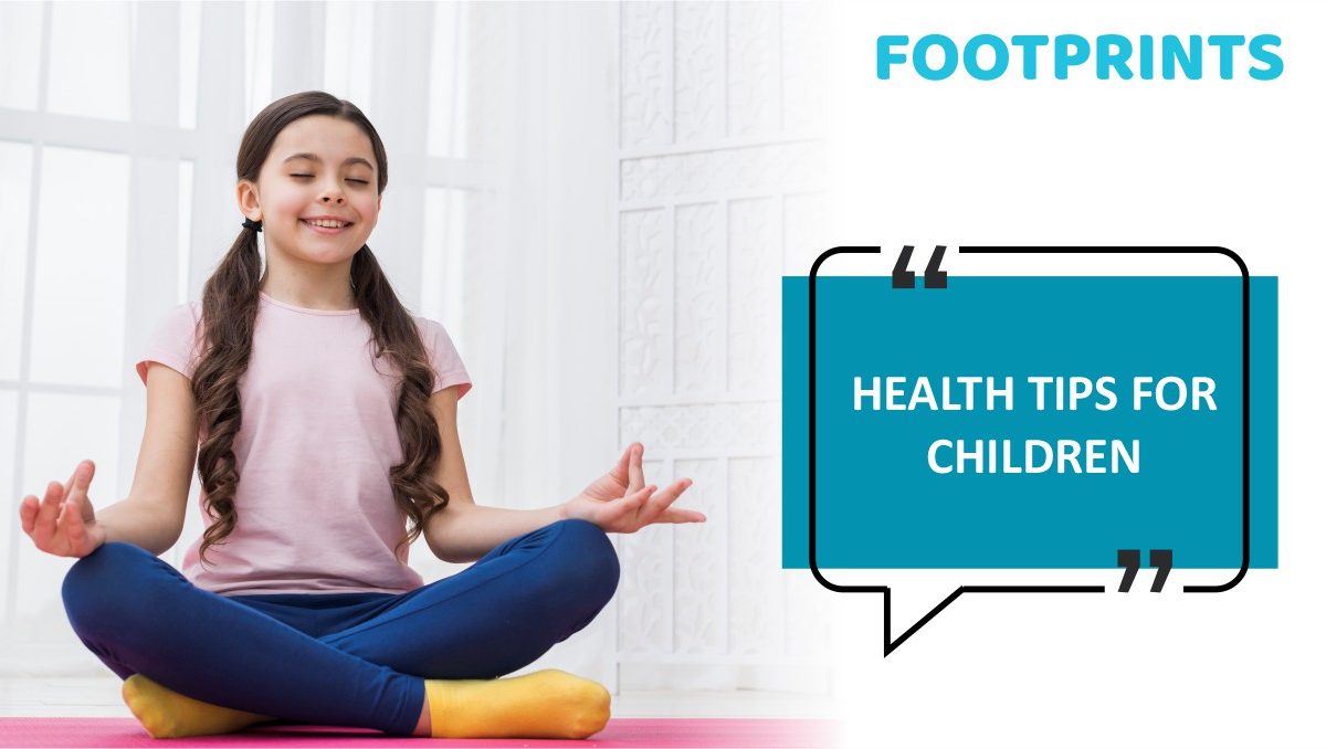 Health tips for children