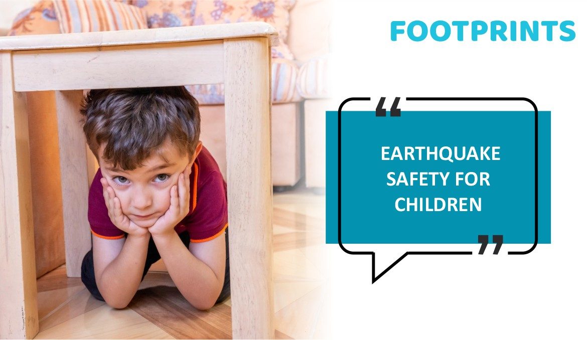 Earthquake Safety tips for children