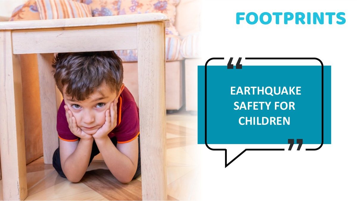 Earthquake Safety tips for children