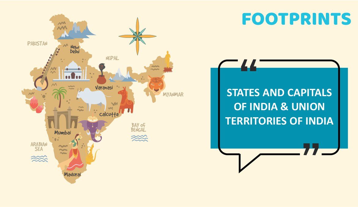 States and Capitals of India & Union Territories of India